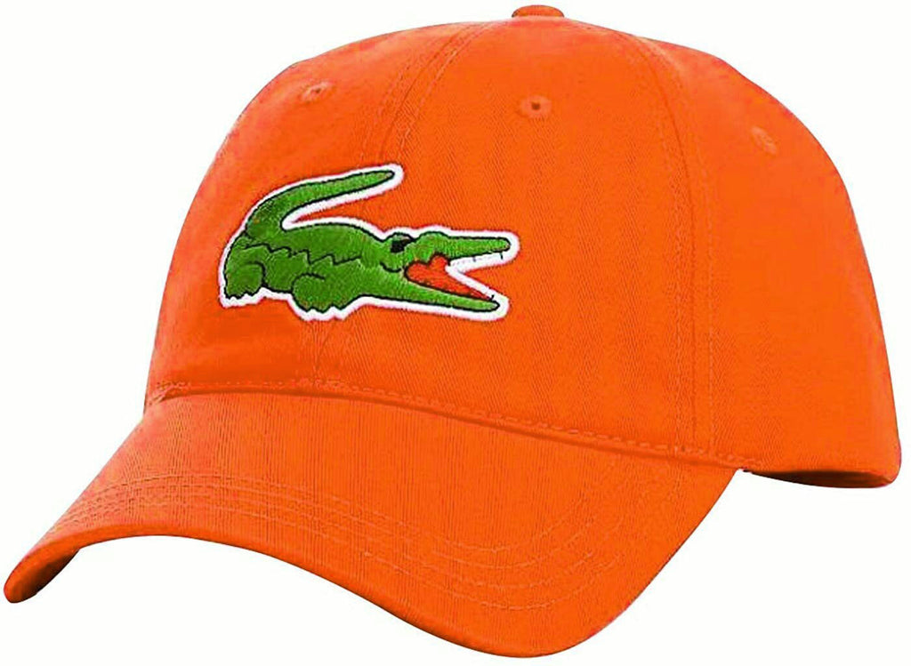 Lacoste Men's Classic Large Croc Logo Cap with Leather Strap