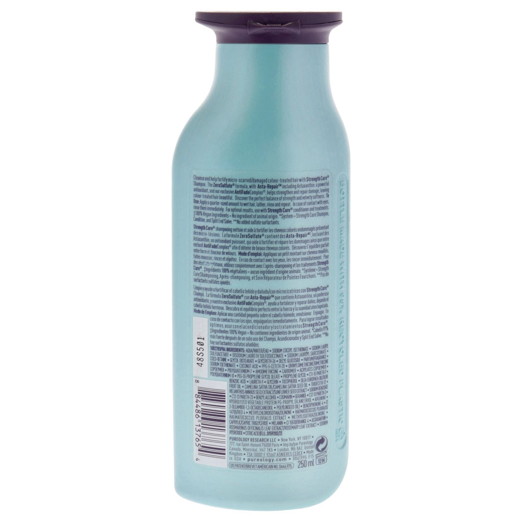 Strength Cure Shampoo by Pureology for Unisex - 9 oz Shampoo