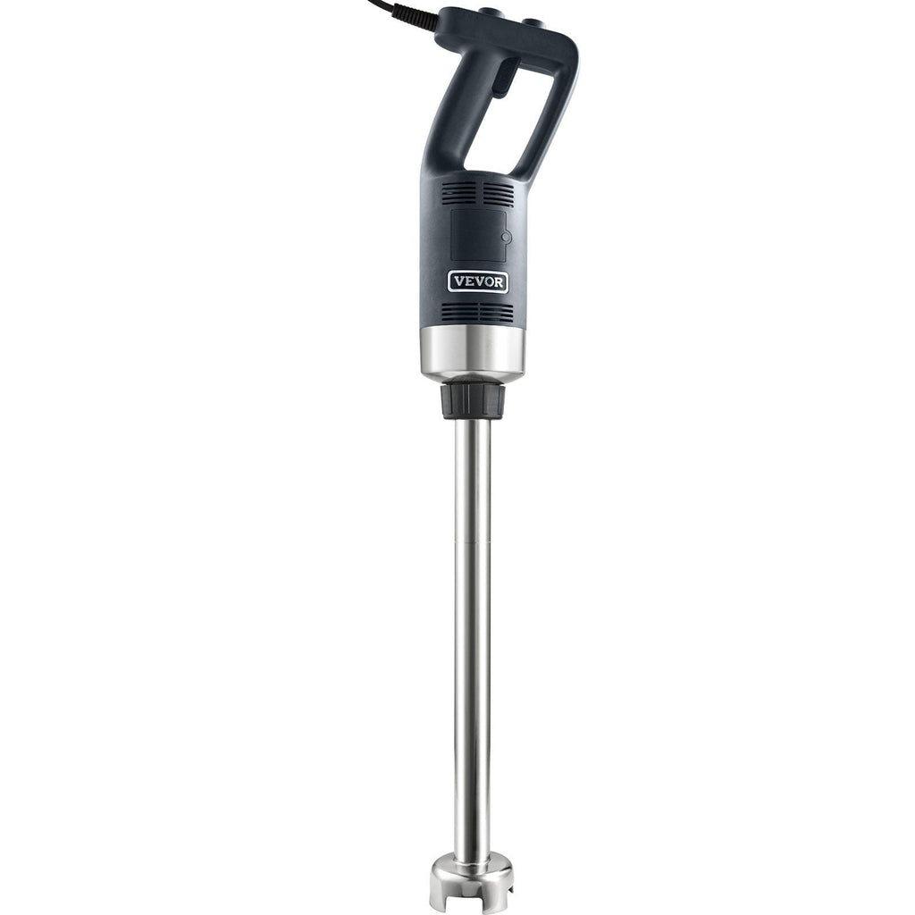 VEVOR Commercial Immersion Blender, 750W 20" Heavy Duty Hand Mixer, Variable Speed Kitchen Stick Mixer with 304 Stainless Steel Blade, Multi-Purpose Portable Mixer for Soup, Smoothie, Puree, Baby Food