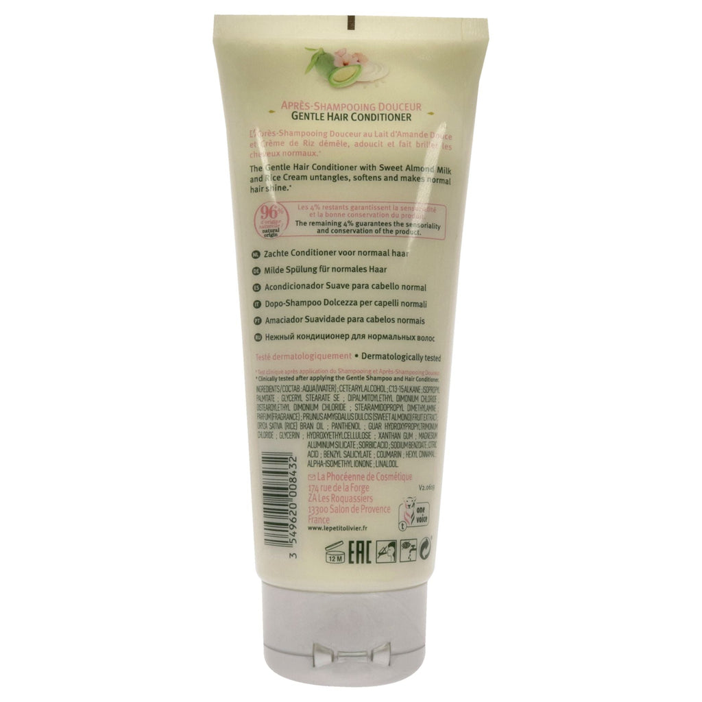 Softening Conditioner - Sweet Almond and Rice by Le Petit Olivier for Women - 6.76 Conditioner