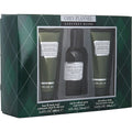 GREY FLANNEL by Geoffrey Beene EDT SPRAY 4 OZ & AFTERSHAVE BALM 3.4 OZ & HAIR & BODY WASH 3.4 OZ