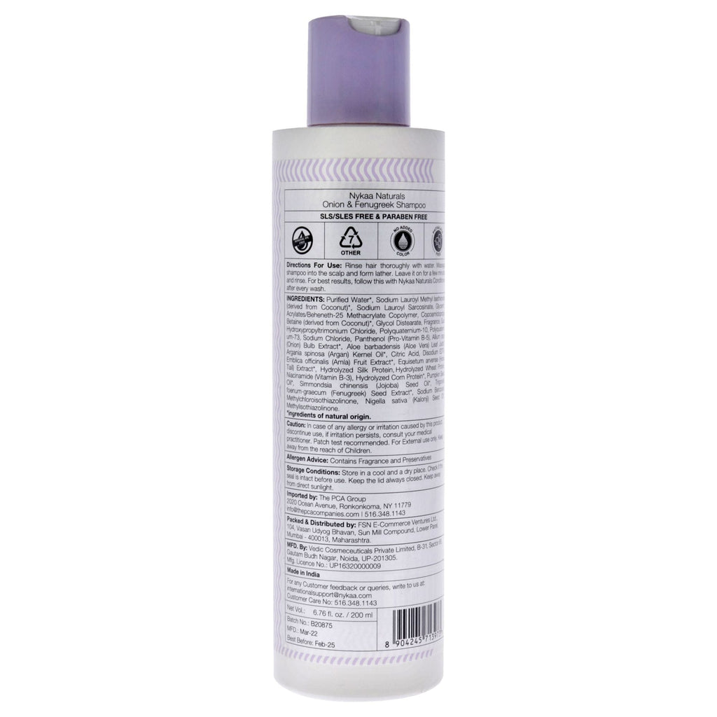 Shampoo - Onion and Fenugreek