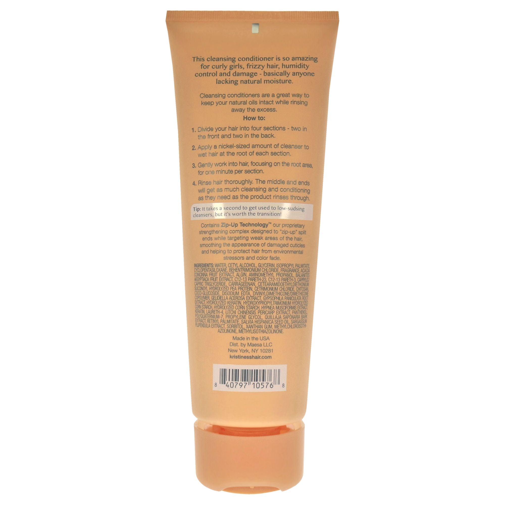 Frizz Management Cleansing Co-Wash by Kristin Ess for Unisex - 8.45 oz Conditioner