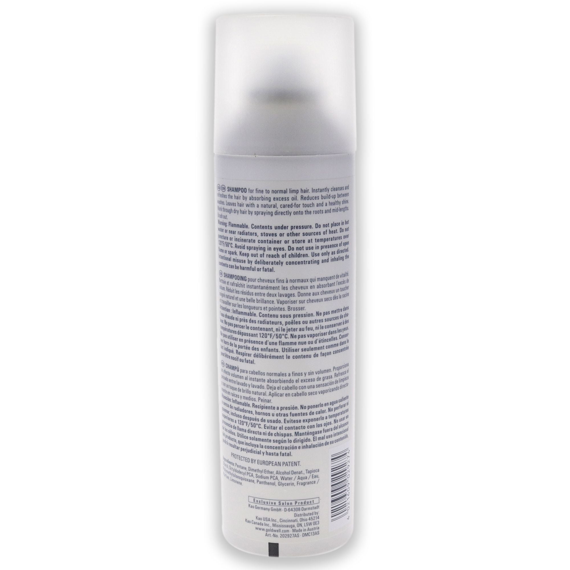 Dualsenses Ultra Volume Bodifying Dry Shampoo by Goldwell for Unisex - 5.7 oz Dry Shampoo