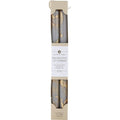 STONE WITH GOLD by Northern Lights 12" DECORATIVE TAPERS (2 PACK)