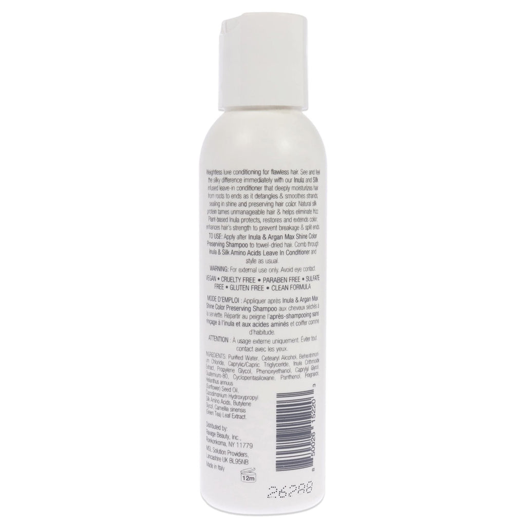 Inula Plus Silk Amino Acids Leave In Conditioner