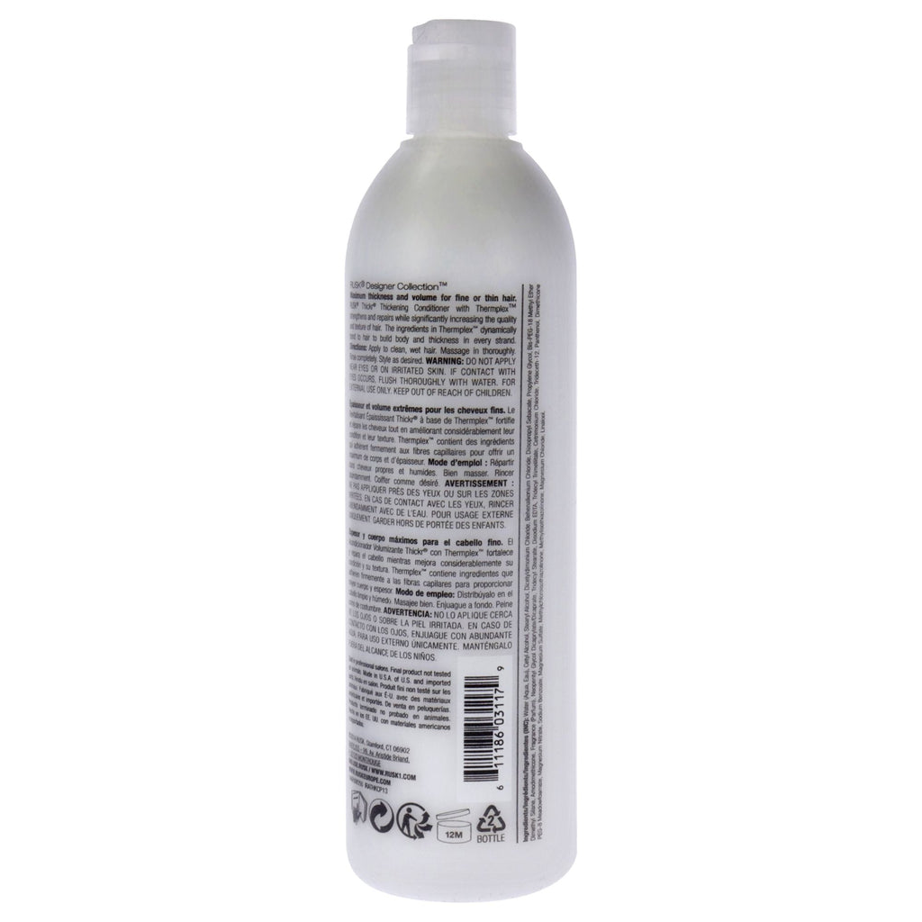 Thickr Thickening Conditioner by Rusk for Unisex - 13.5 oz Conditioner