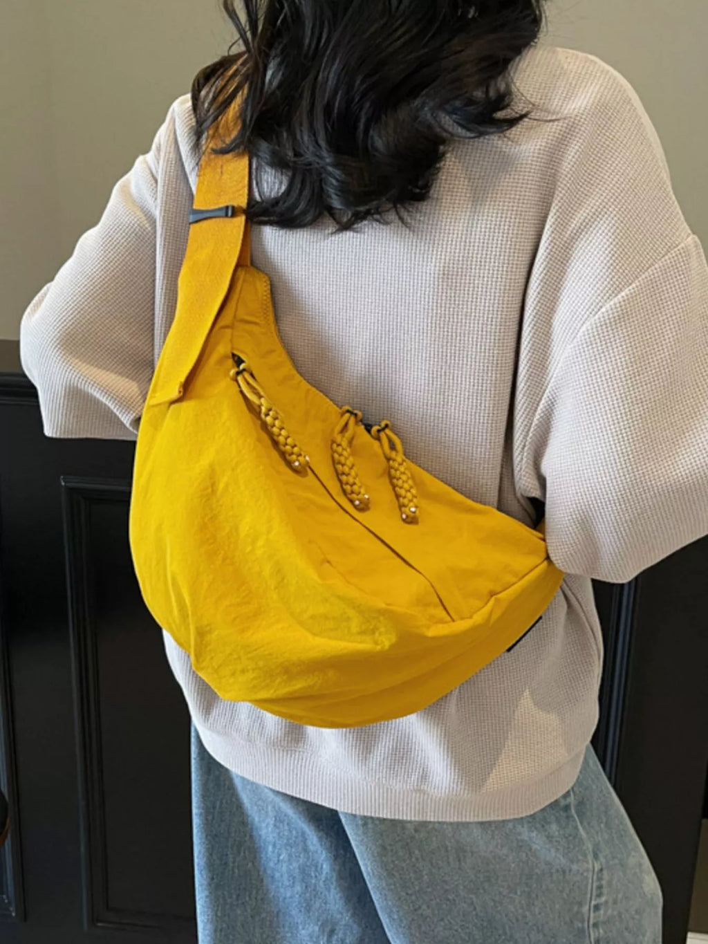Casual Lightweight Nylon Sling Bag