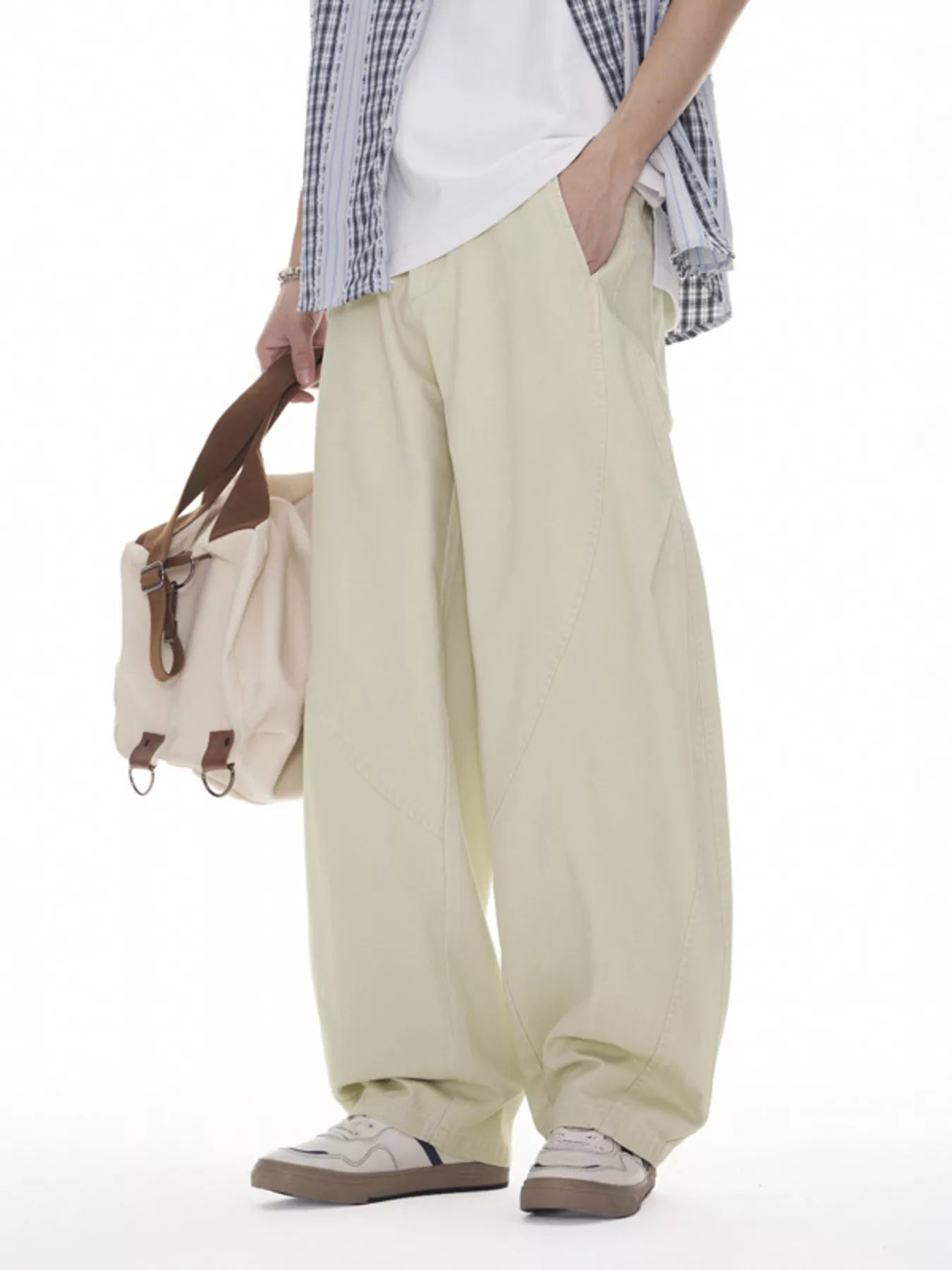 Men's Wide Leg Casual Pants