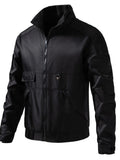 Men's Lightweight Casual Zip Up Jacket