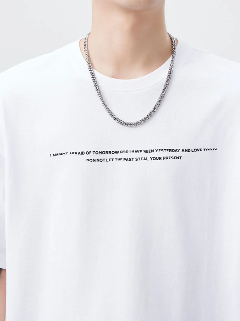 Men's Plus Size Round Neck Short Sleeve T-Shirt