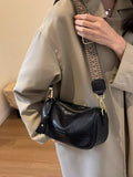 Wide Strap Crossbody Bag