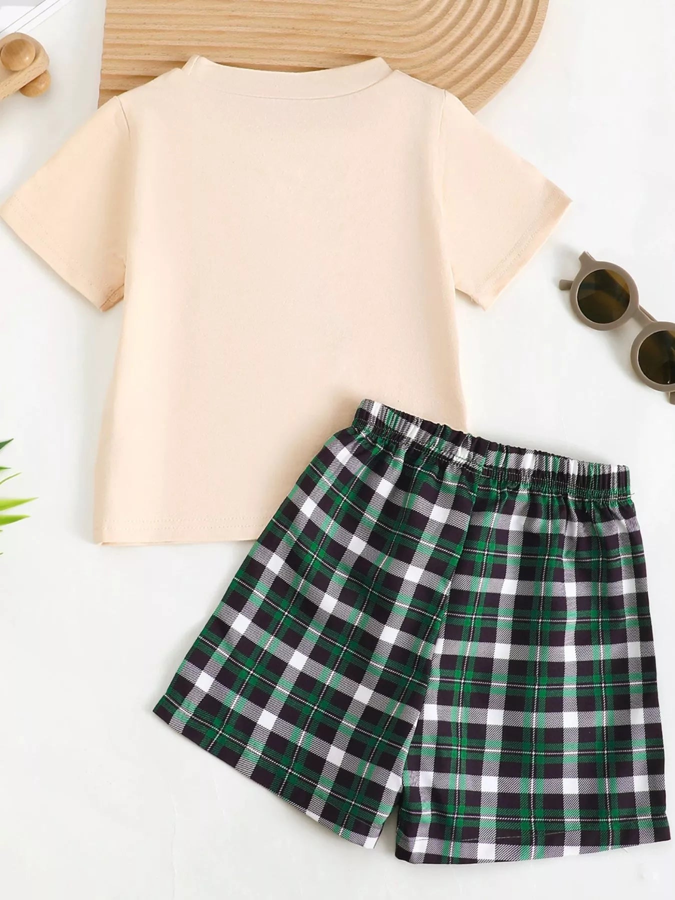 Children's Duck Short Sleeve T-Shirt & Shorts Set