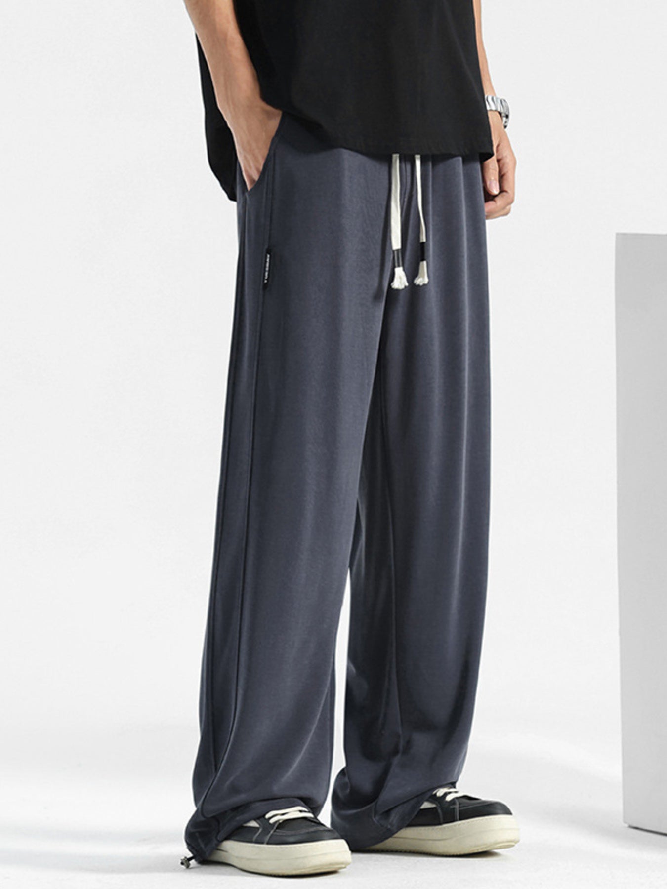 Men's Plus Size Loose Fit Drawstring Pants