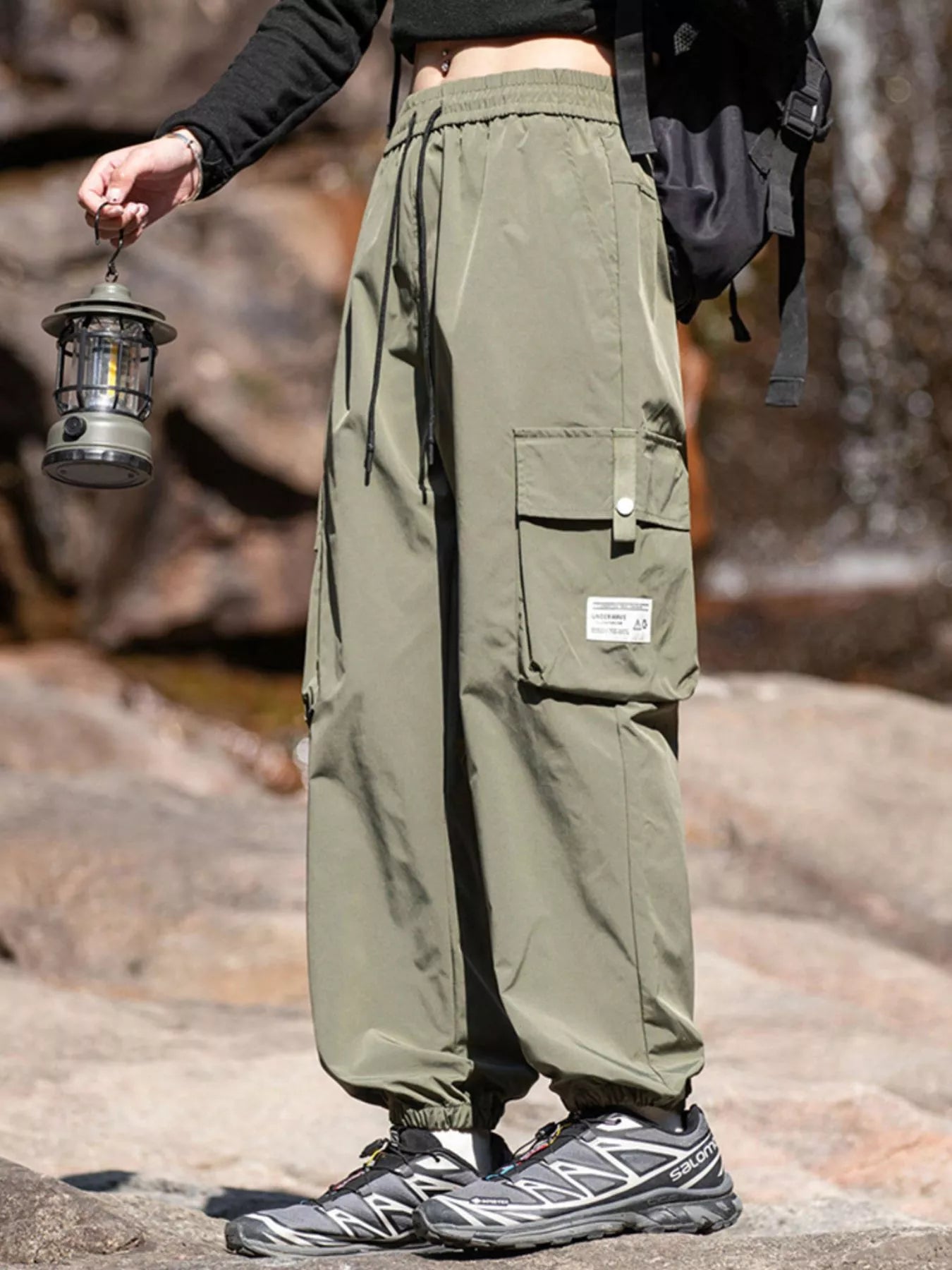 Men's Plus Size Loose Fit Cargo Pants