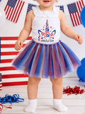 Children's Patriotic Graphic Tutu Dress