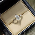 2 Carat Moissanite 925 Sterling Silver Ring