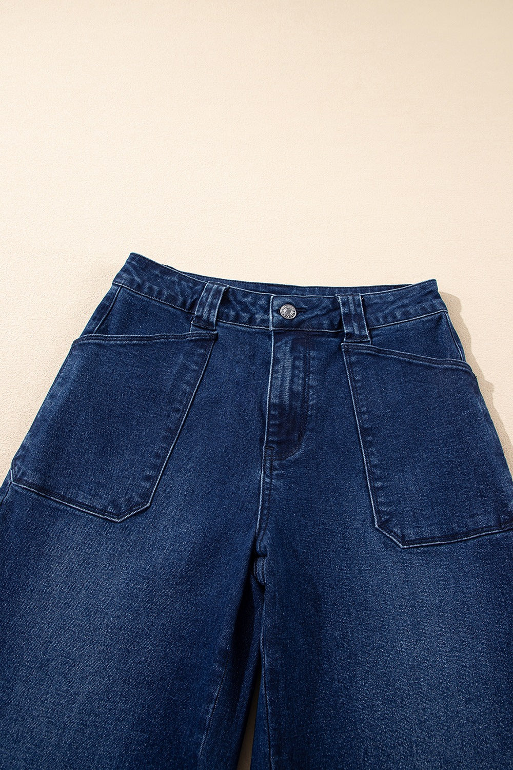 Straight Leg Mid-Rise Shift Jeans