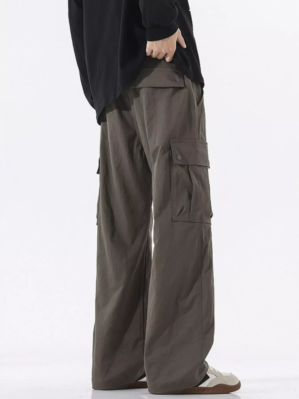 Men's Full Size Loose Fit Cargo Pants Plus Size