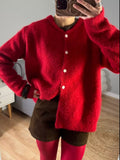 Button Up Long Sleeve Cardigan