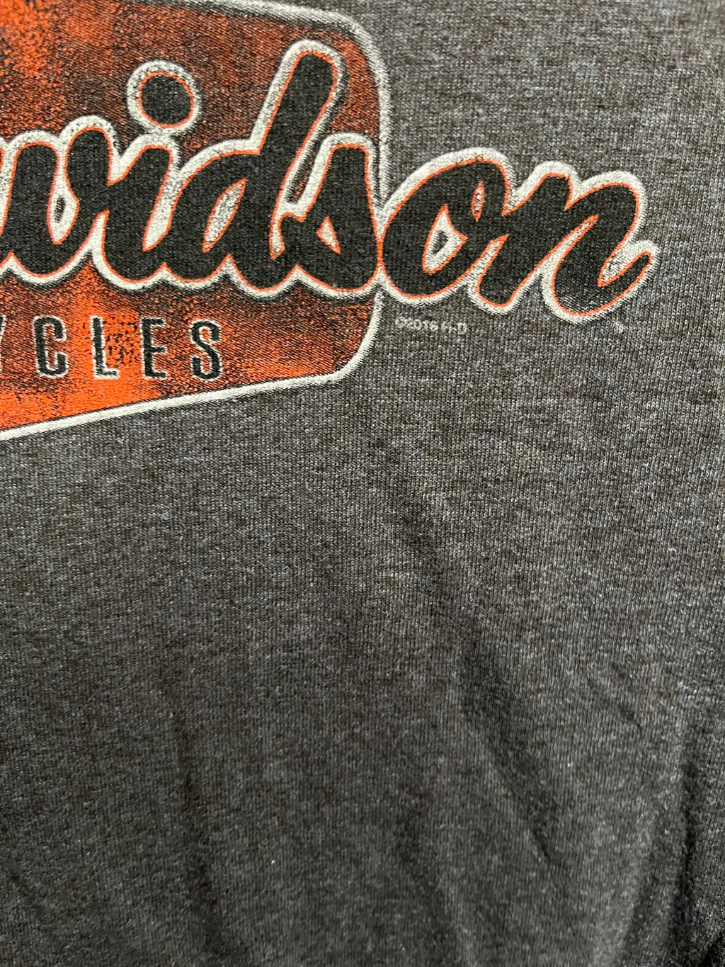 T-shirt Harley Davidson Surfboard Flames Bald Eagle Surf Tee
