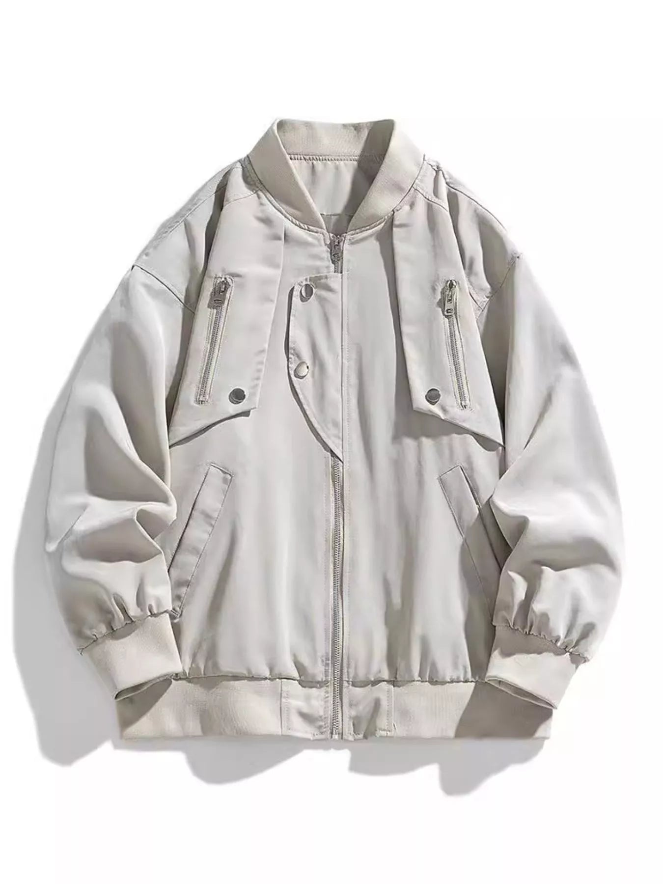 Men's Plus Size Casual Lightweight Bomber Jacket