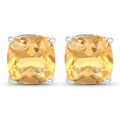 5.80 Carat Genuine Citrine .925 Sterling Silver Earrings