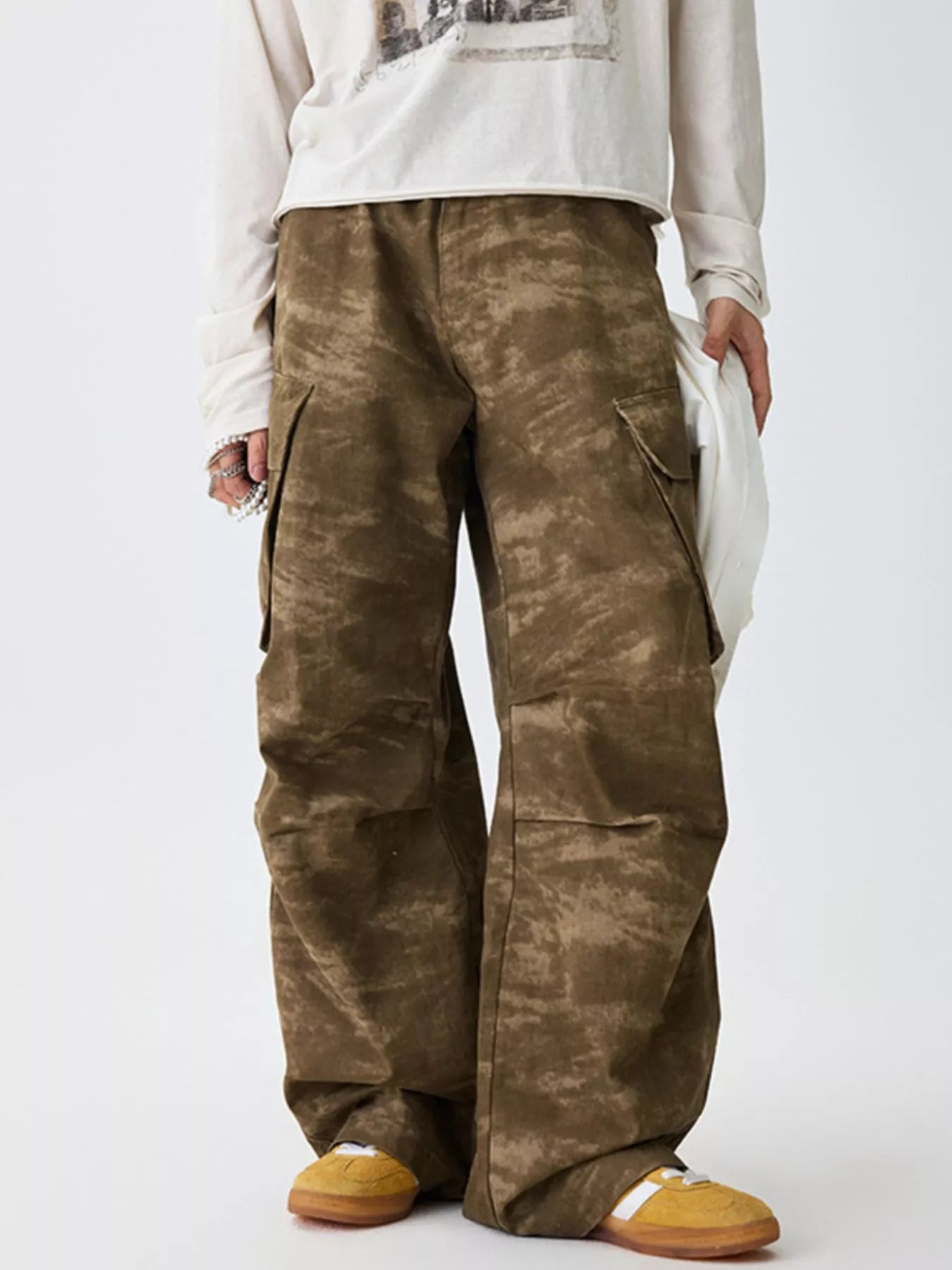 Men's Camouflage Print Cargo Pants