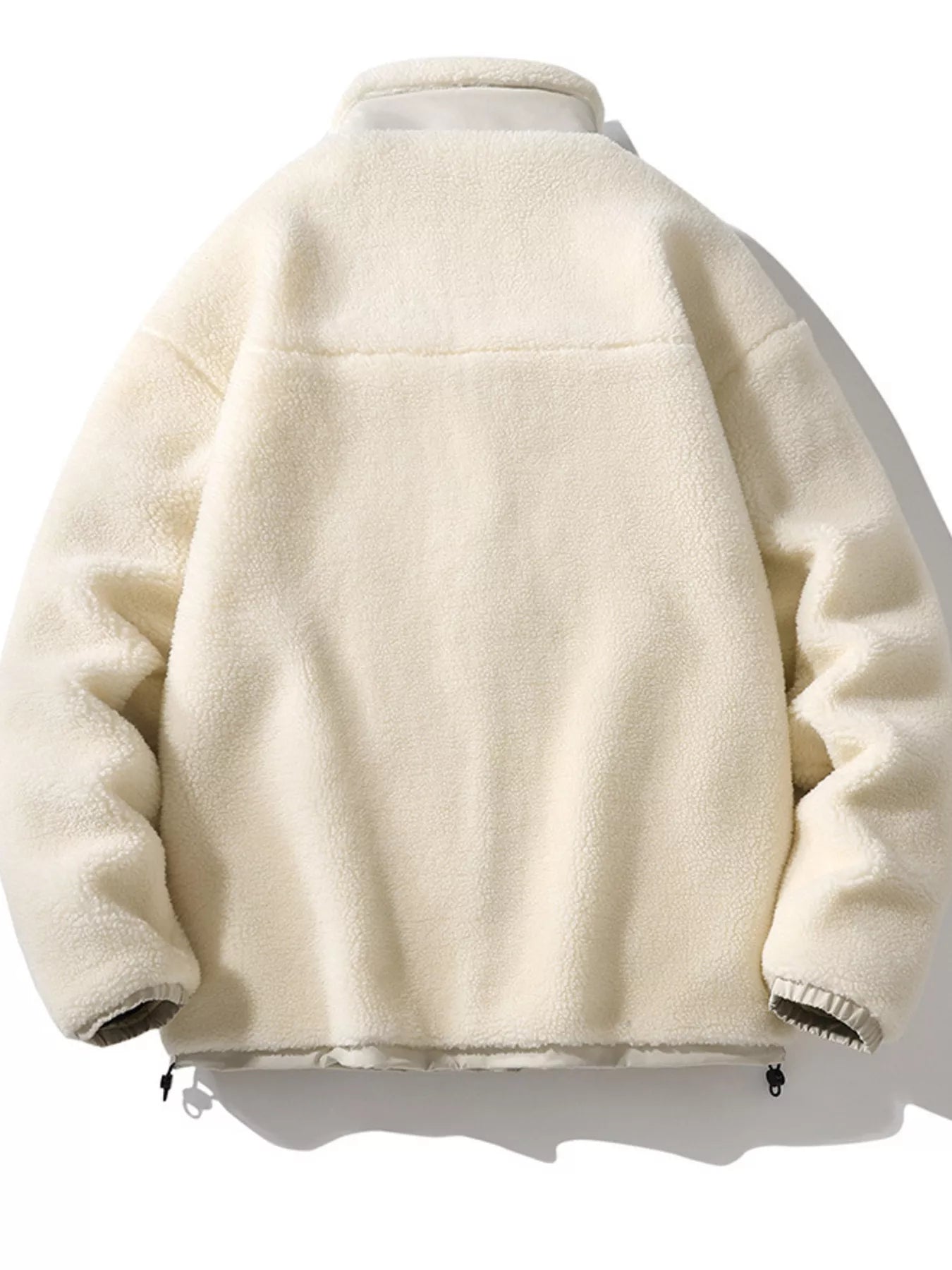 Men's Plus Size Cozy Fleece Full-Zip Jacket