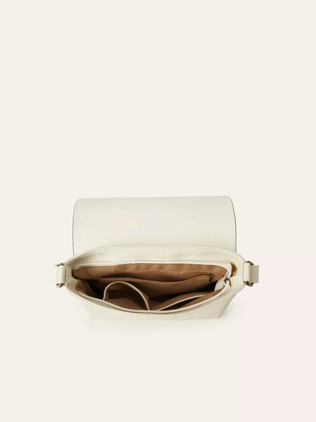 Vintage Buckle Flap Crossbody Bag