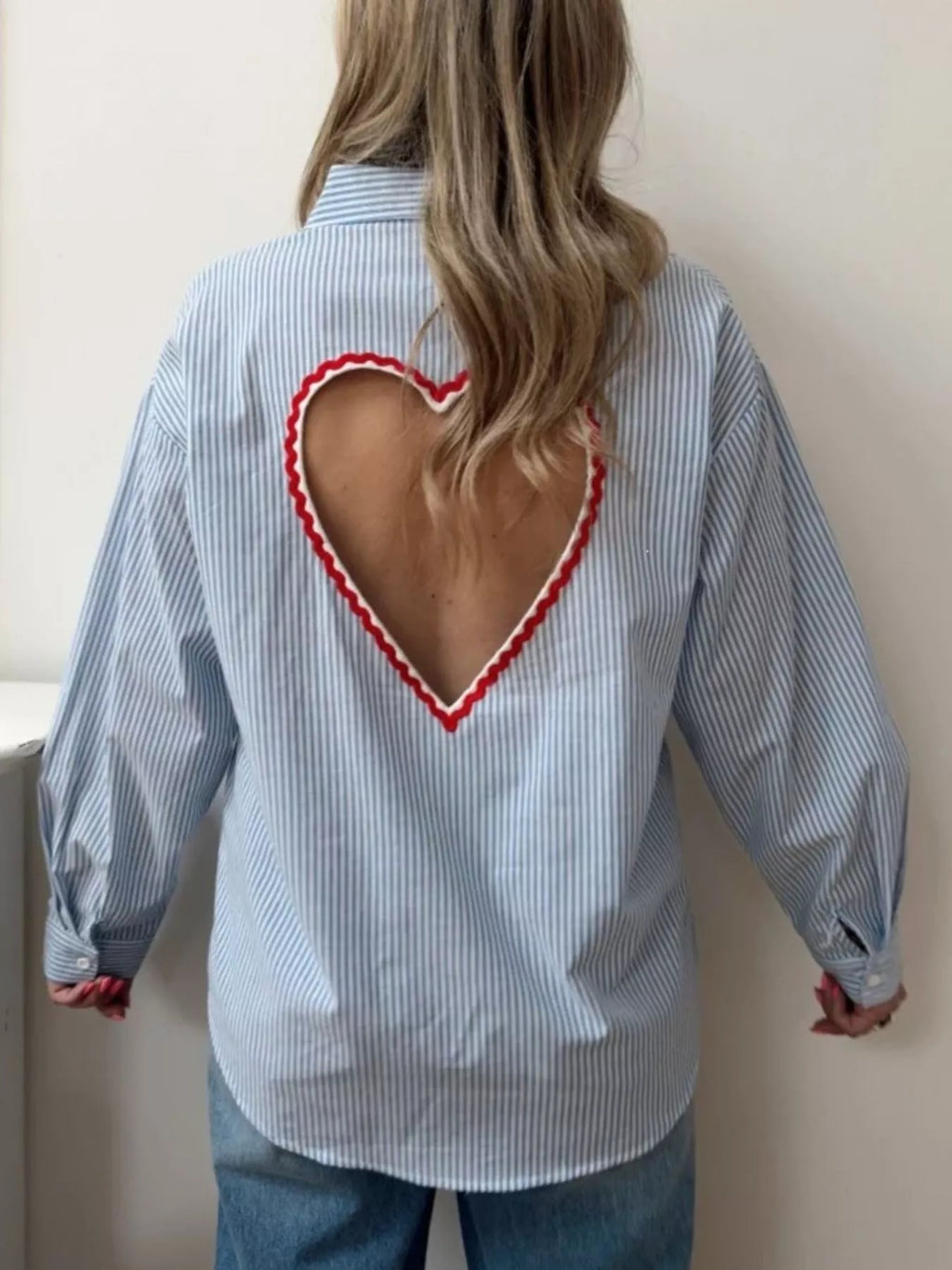 Classic Striped Button-Down Shirt