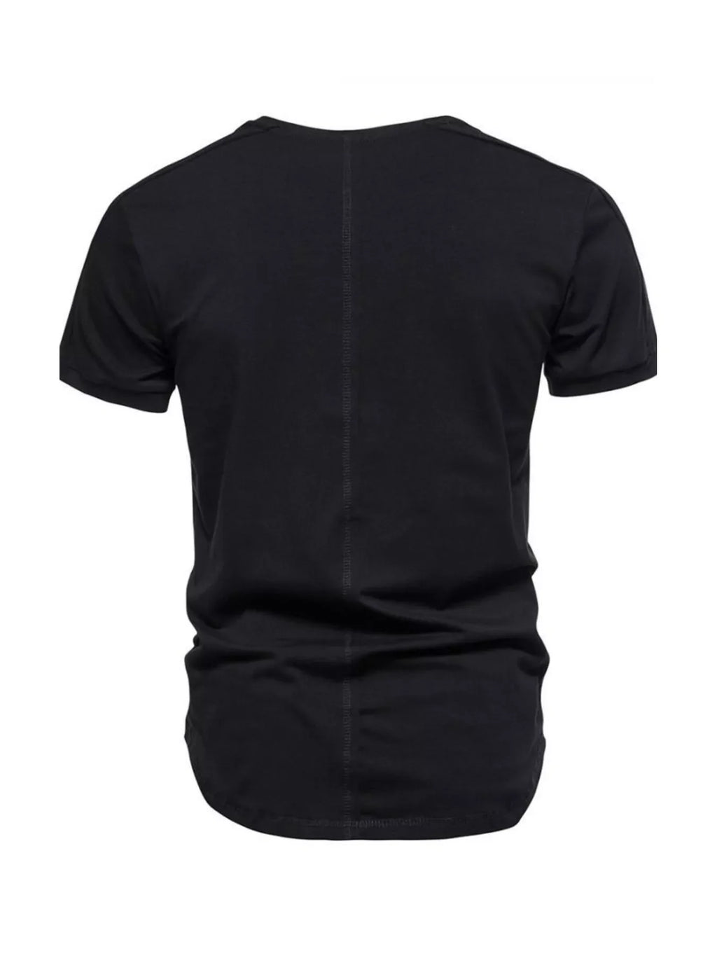 Men's Plus Size Round Neck Tactical Style T-Shirt