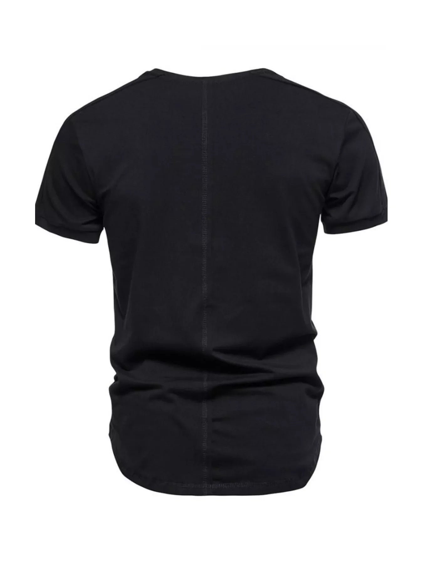 Men's Plus Size Round Neck Tactical Style T-Shirt