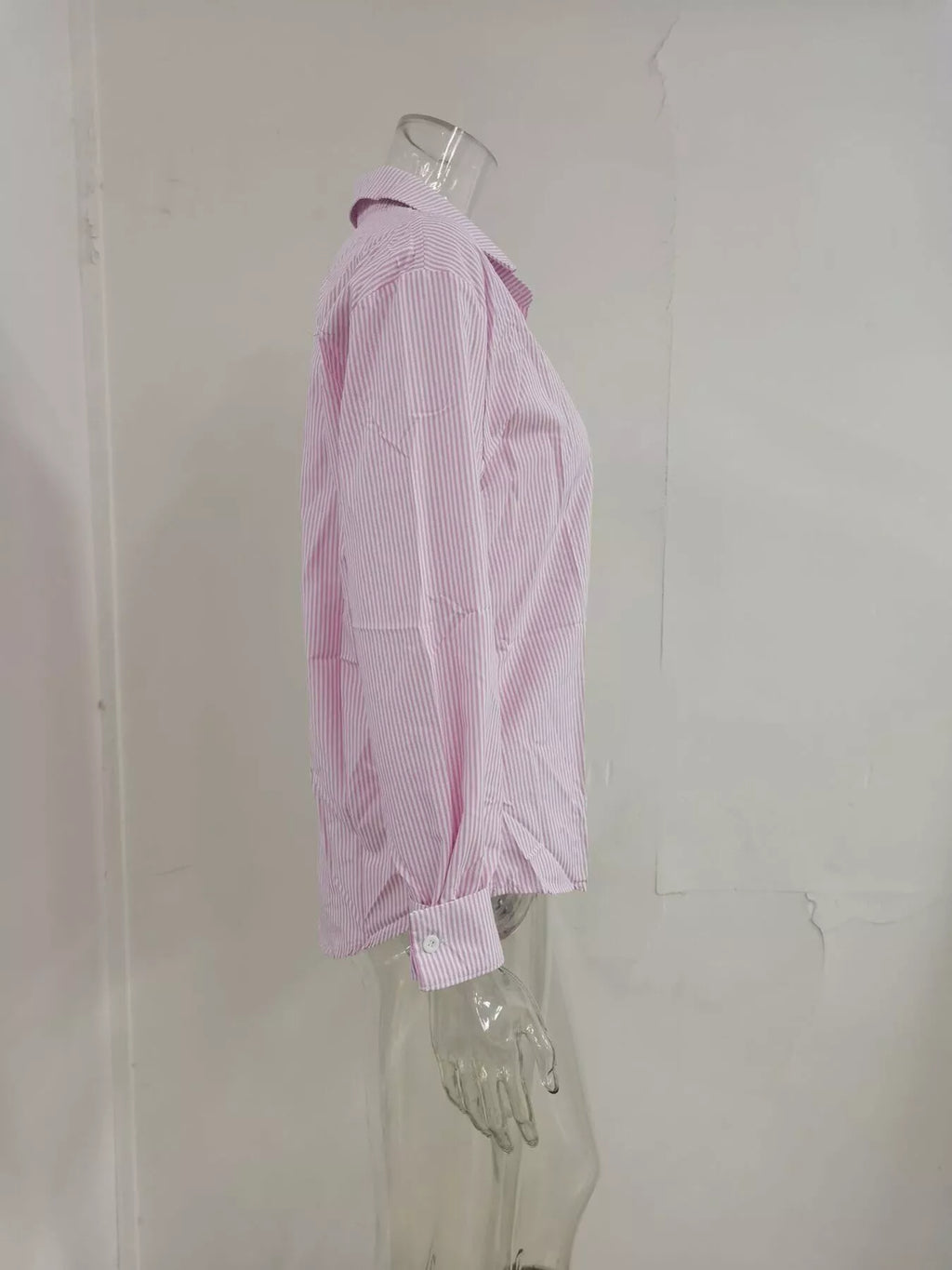 Striped Button-Down Relaxed Fit Shirt