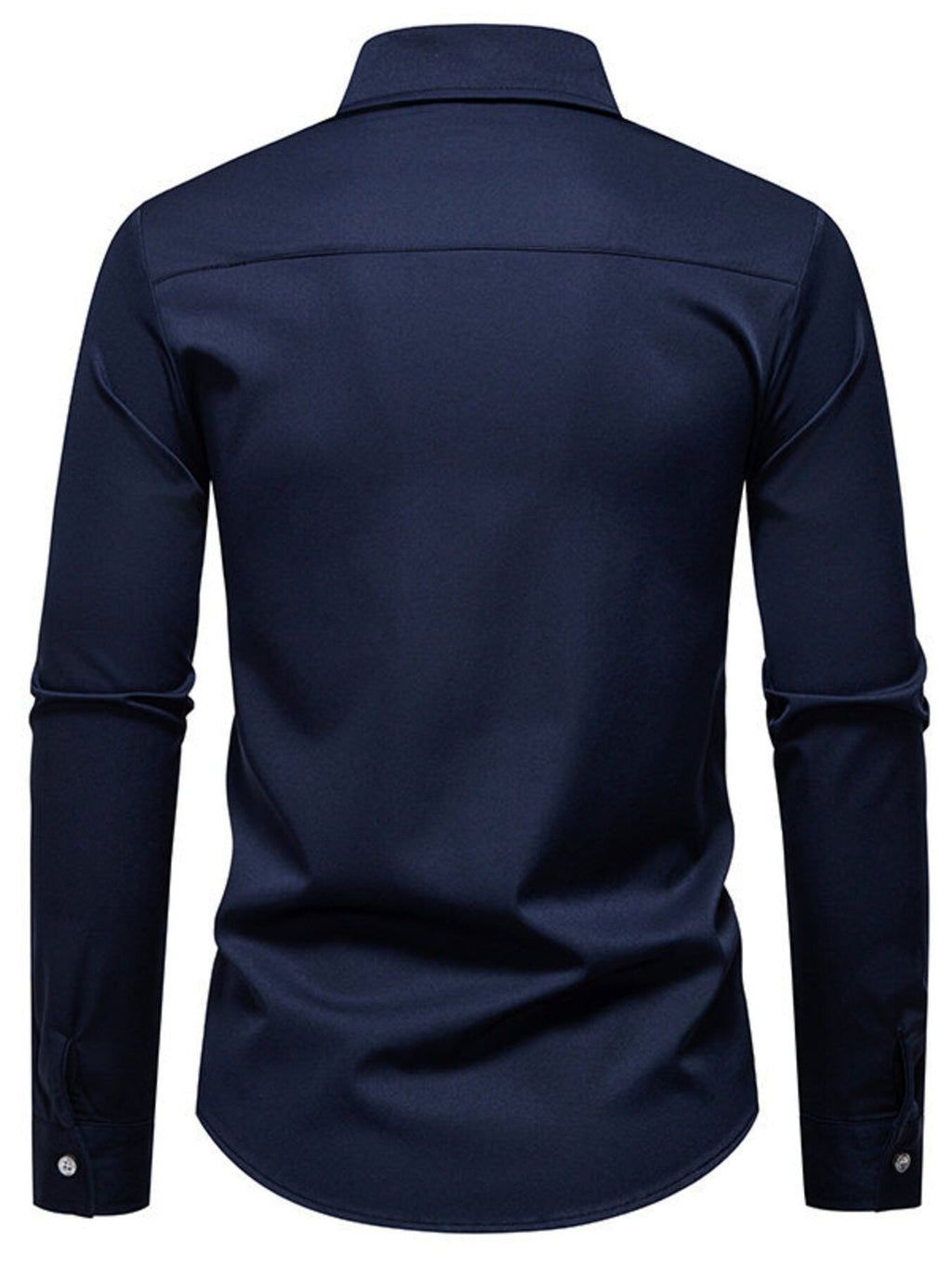 Men's Slim Fit Long Sleeve Shirt