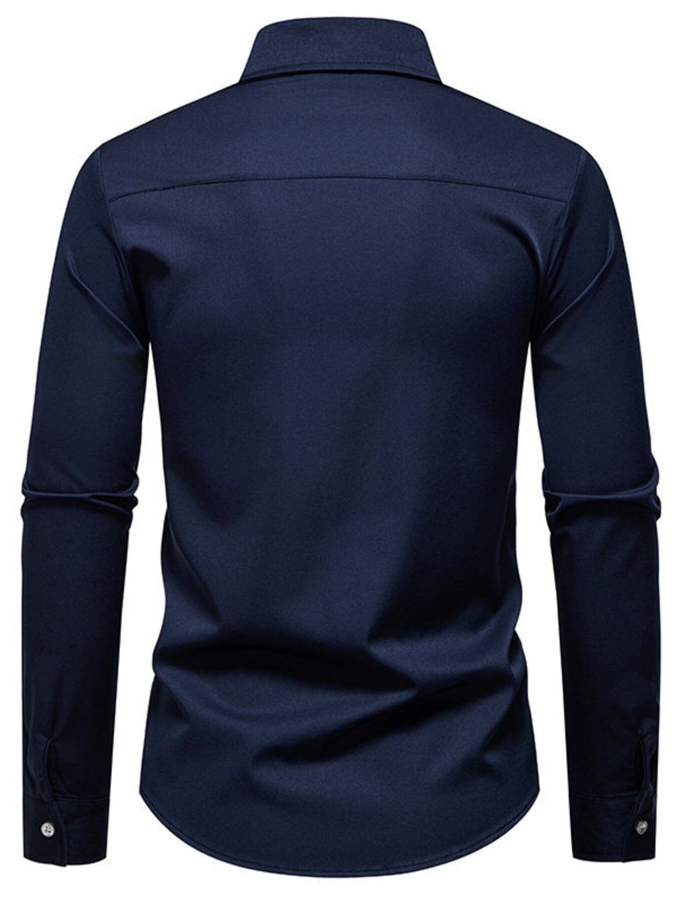 Men's Slim Fit Long Sleeve Shirt