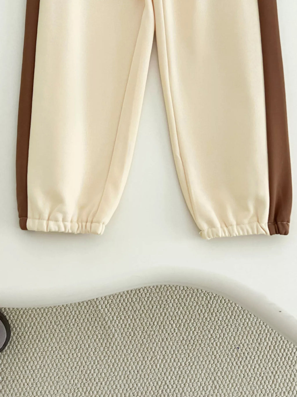 Children's Color Block Hoodie and Pants Set