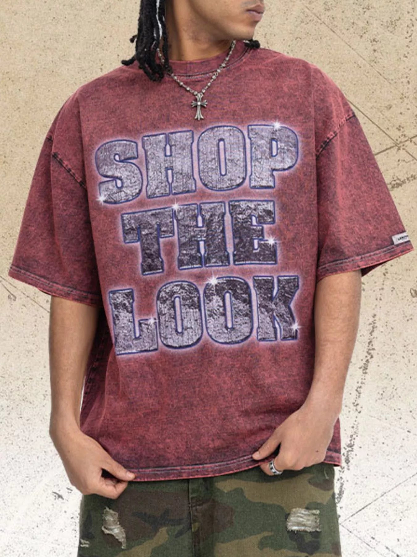 Men's Letter Graphic Short Sleeve T-Shirt