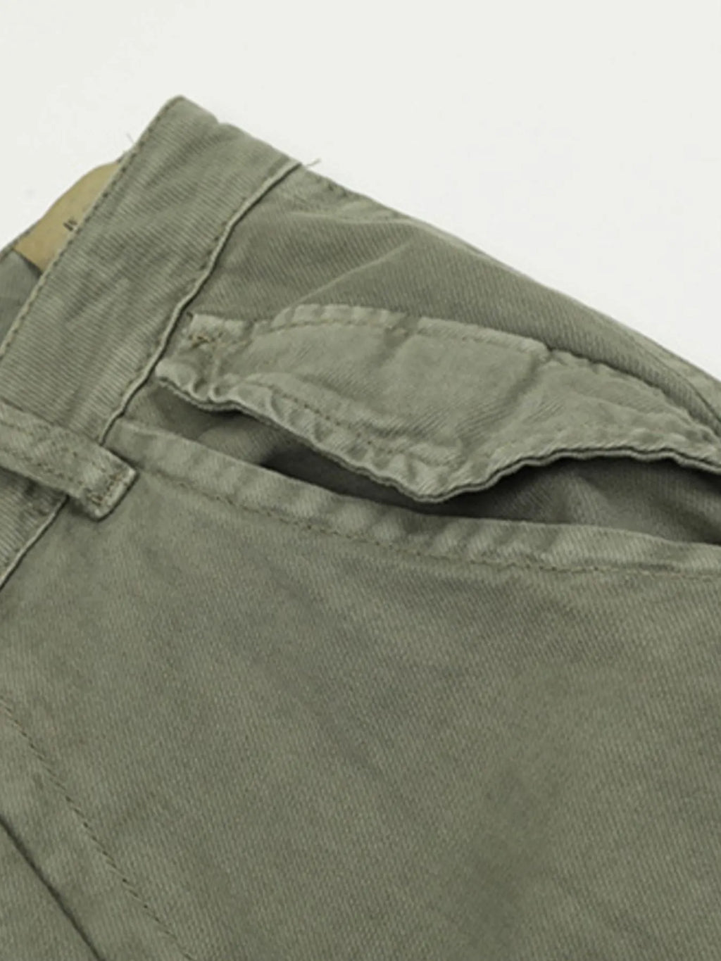 Men's Wide Leg Cargo Jeans with Multi Pockets