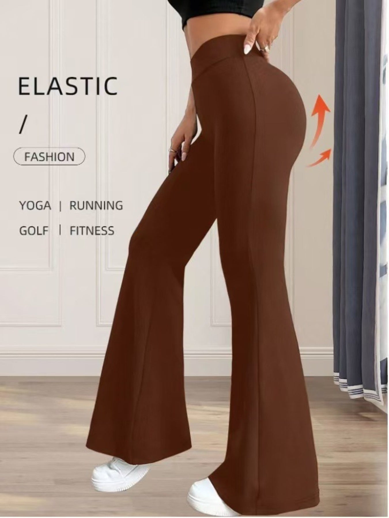 High Waist Flare Pants