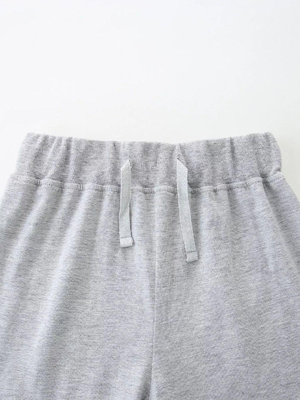 Children's Graphic Round Neck Tee and Shorts Set