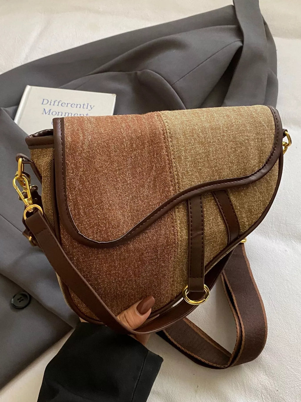 Adjustable Strap Crossbody Bag
