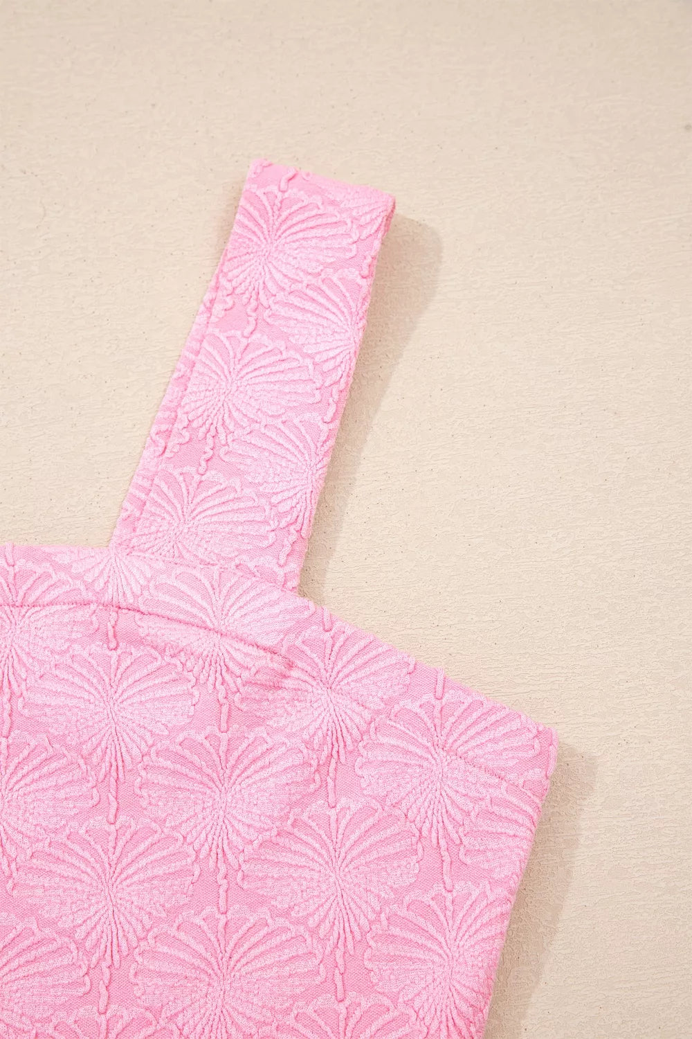 Textured Square Neck Tank