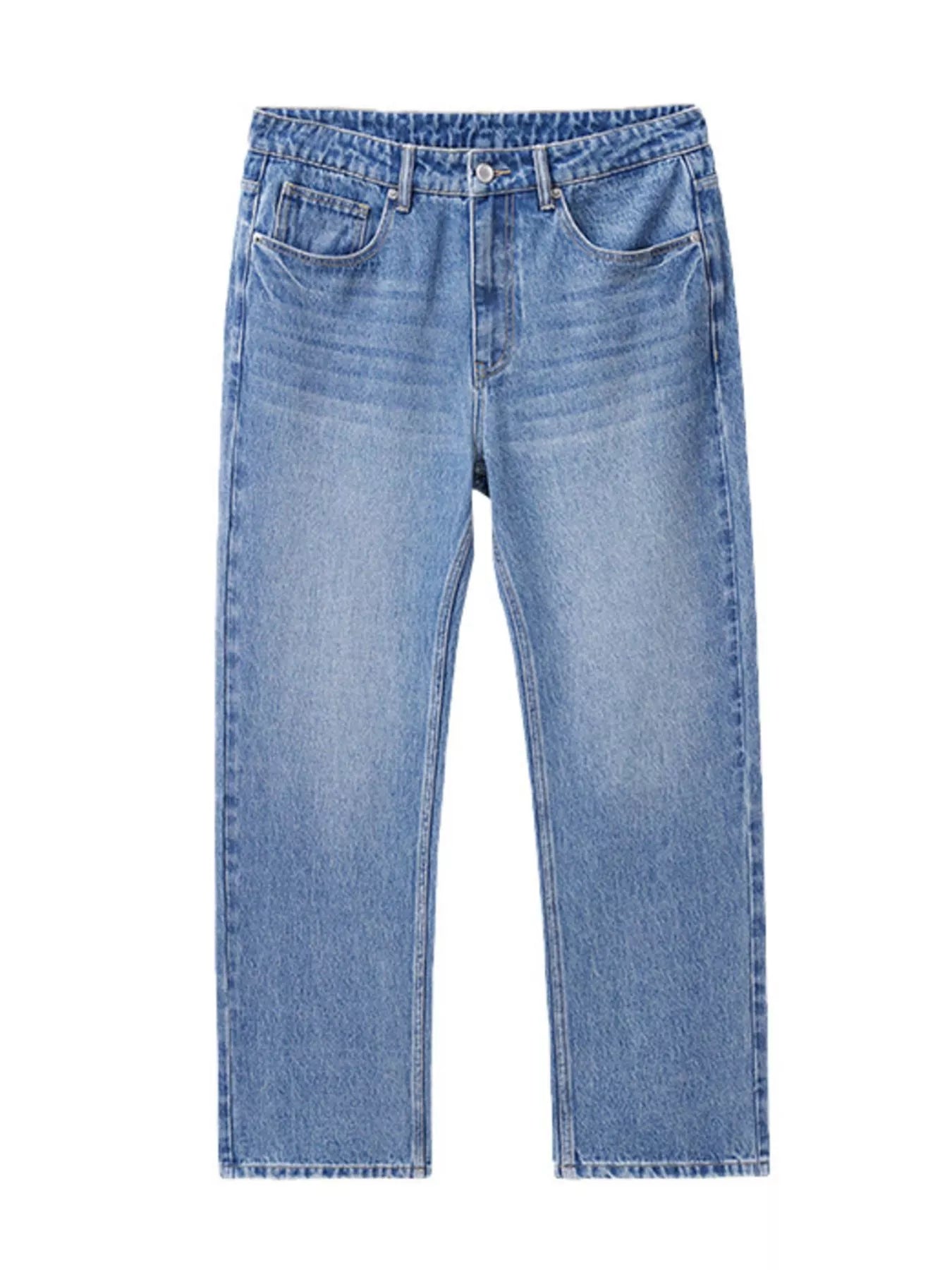 Men's Relaxed Fit Wash Jeans