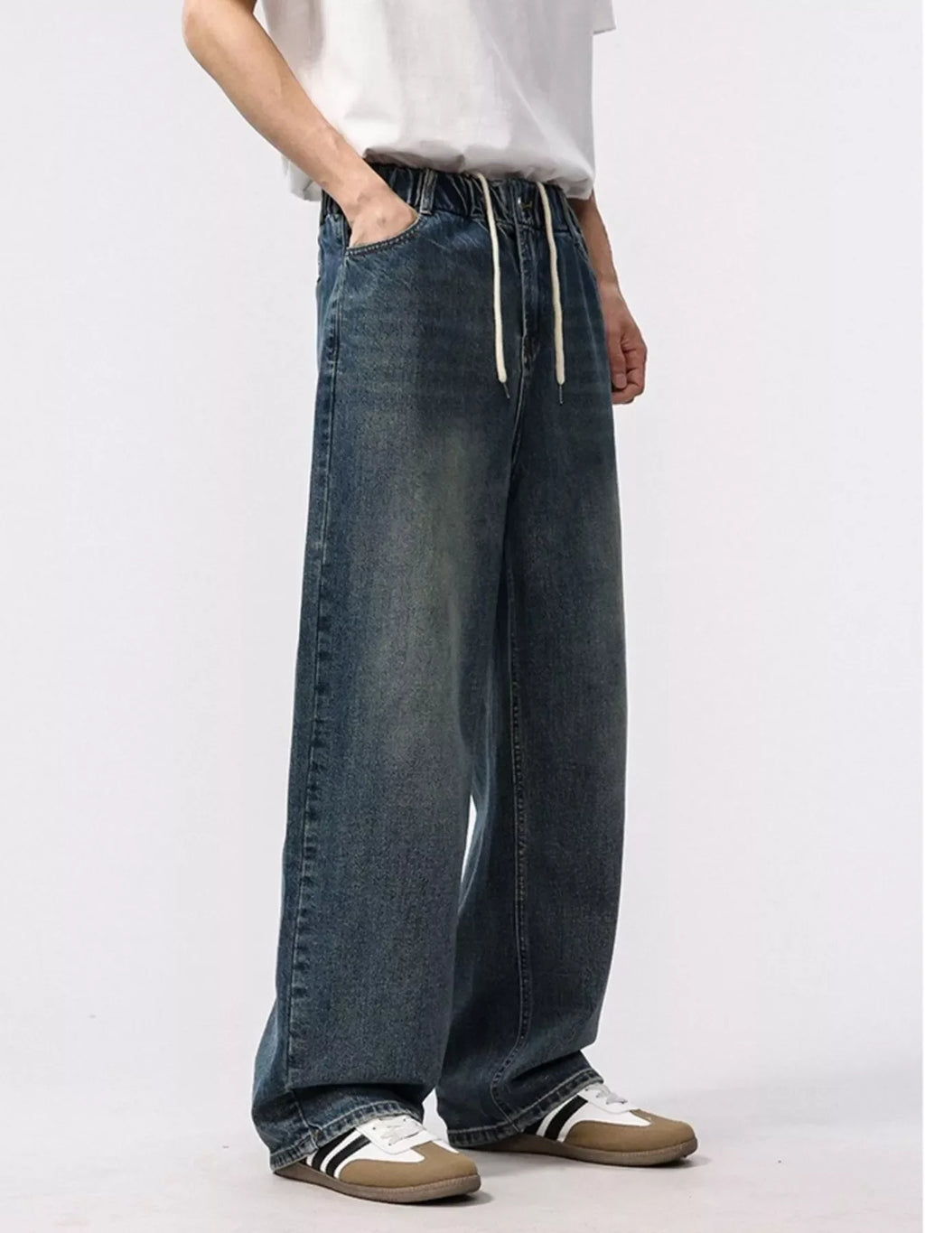 Men's Wash Relaxed Fit Jeans