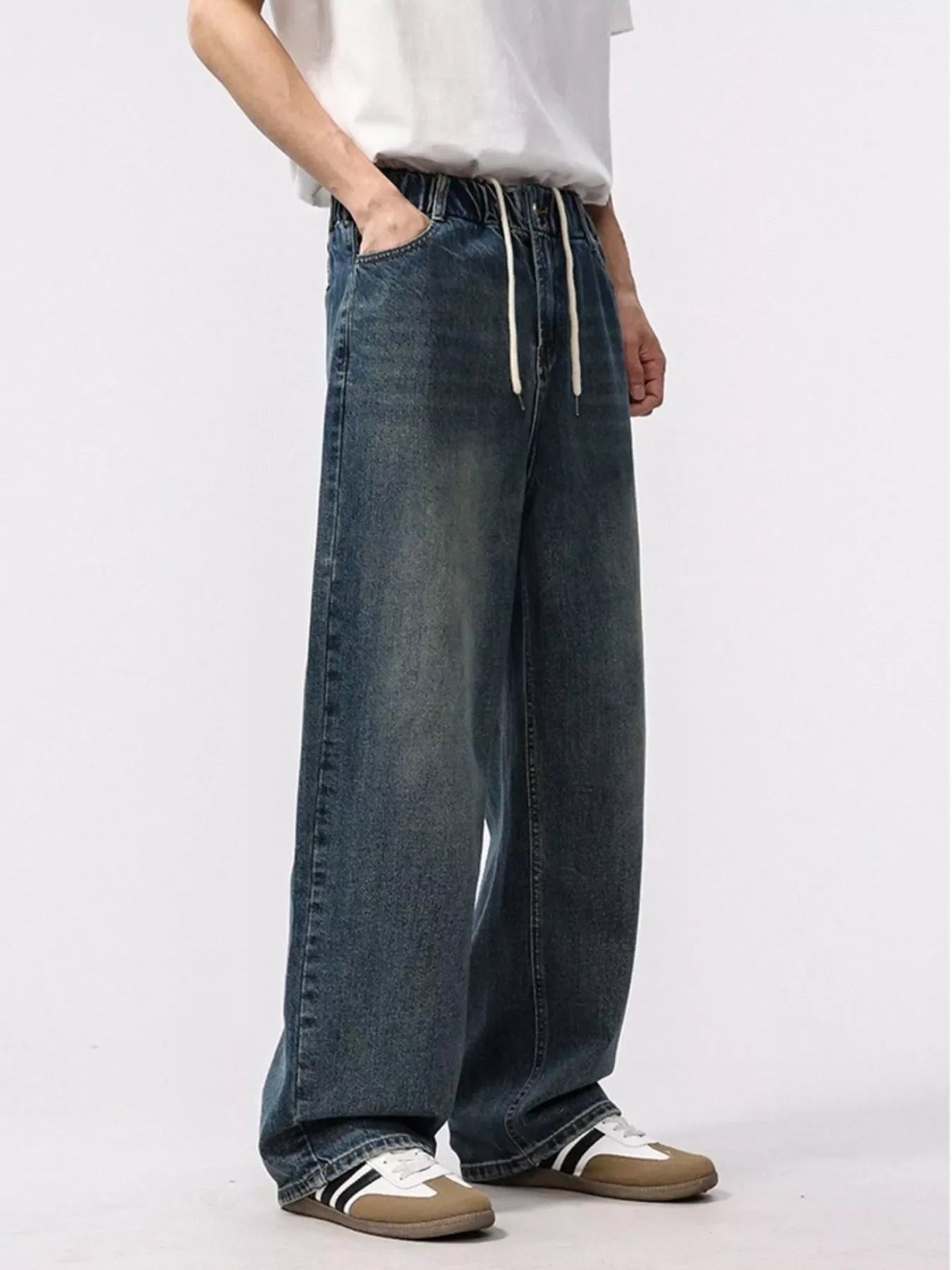 Men's Wash Relaxed Fit Jeans