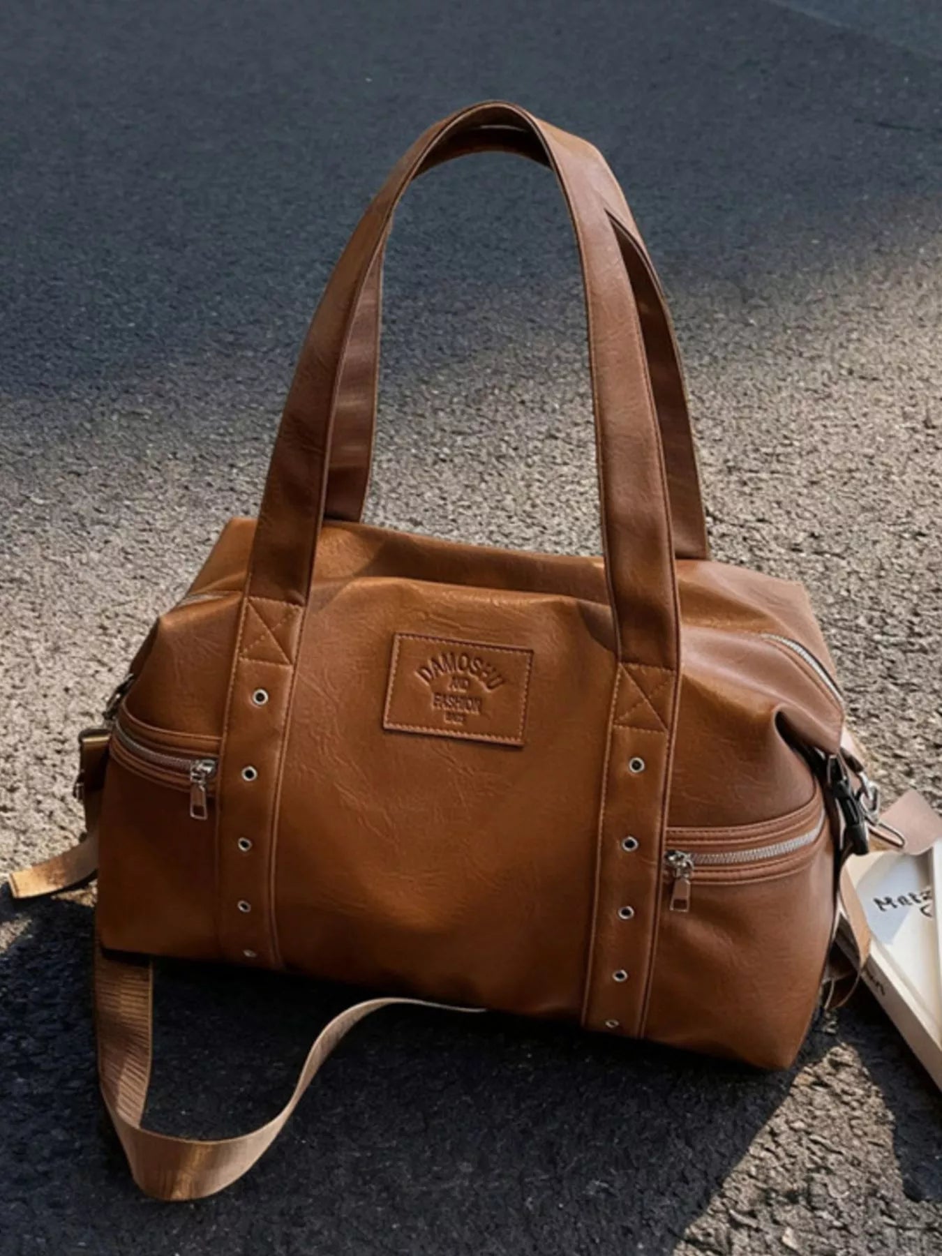 PU Leather Shoulder Bag