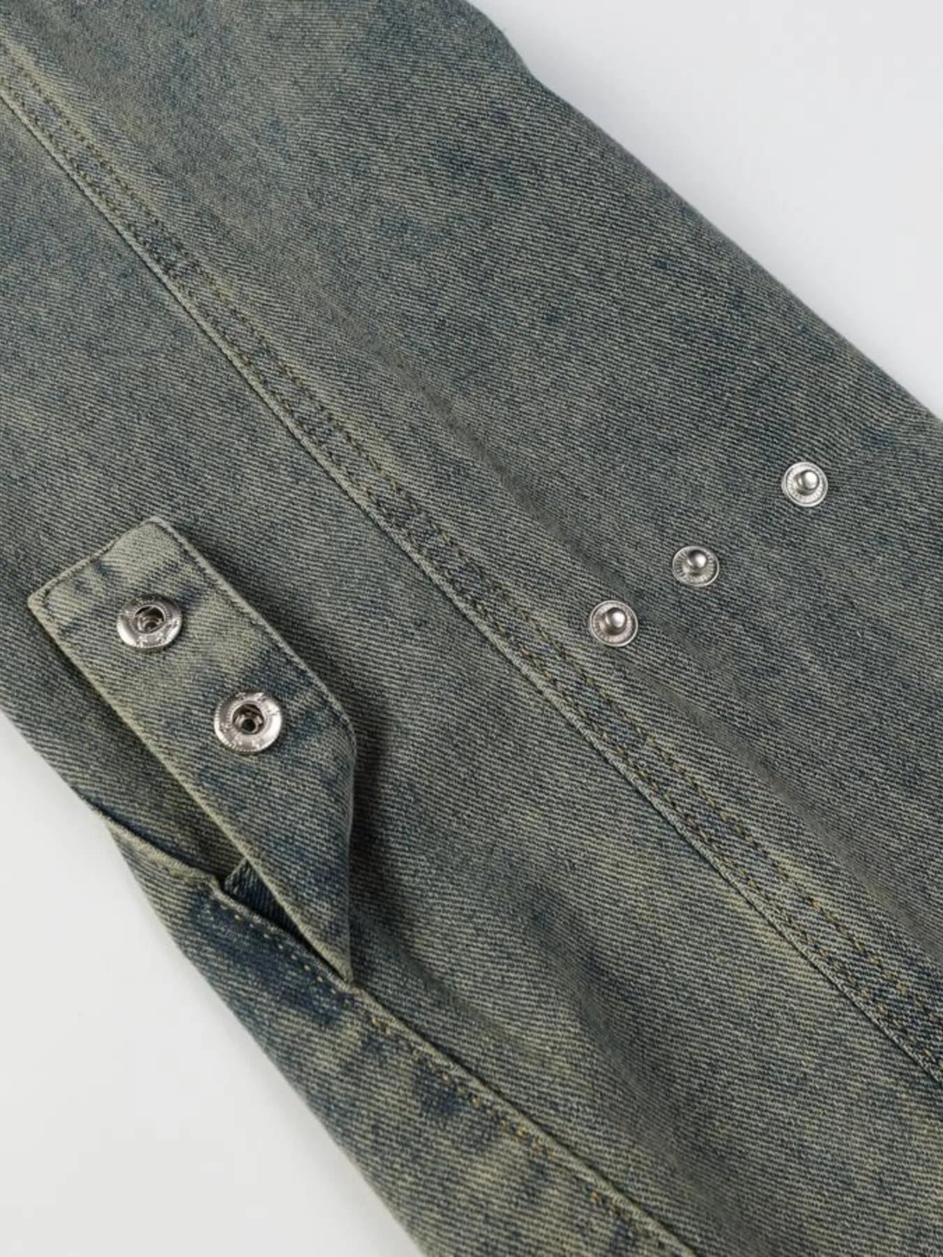 Men's High Waist Wide Leg Jeans