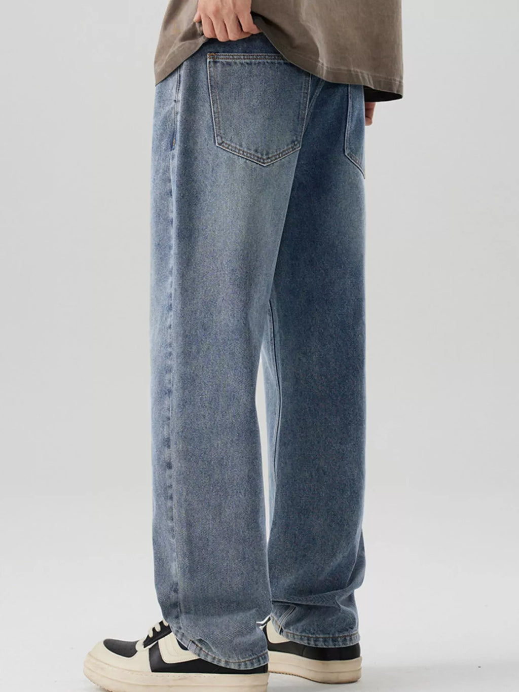 Men's Wide Leg Jeans