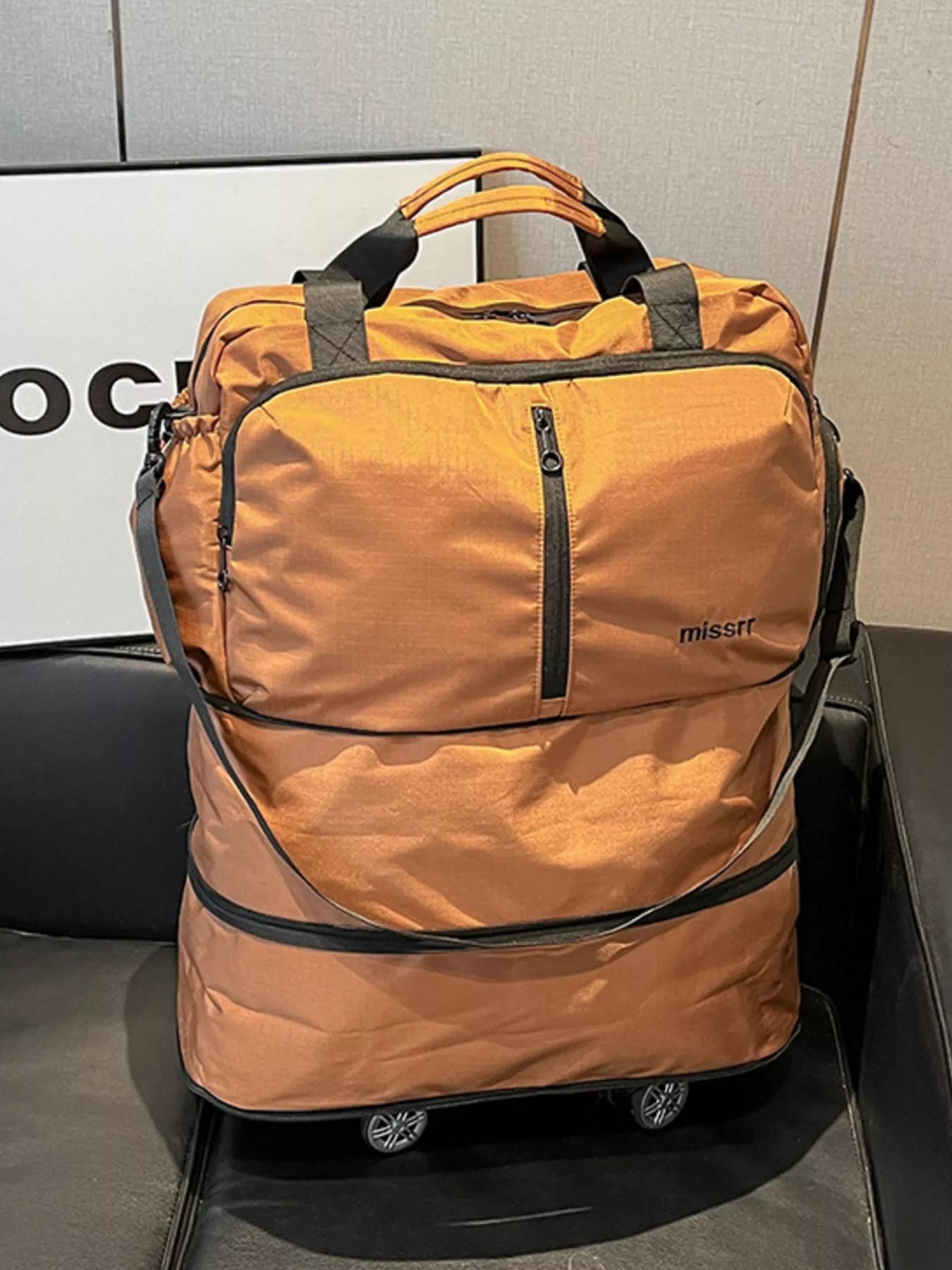 Rolling Nylon Travel Bag